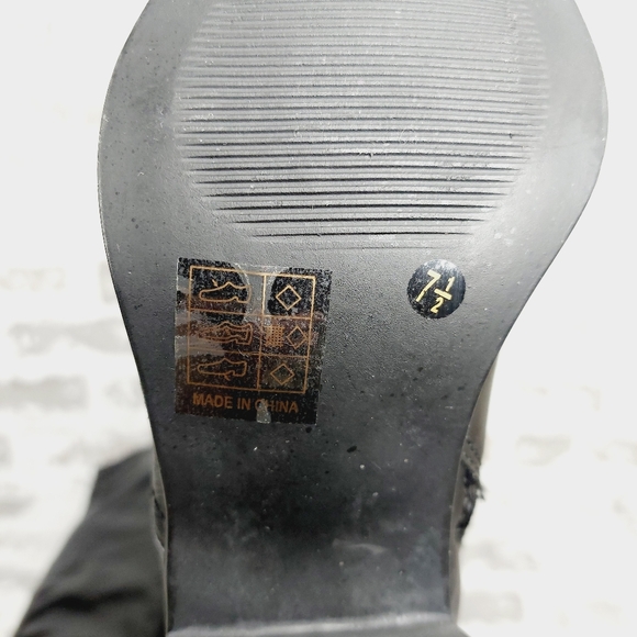 NEW Journee Collection Black Tru Comfort Foam Pia Over The Knee Boots O493 - Picture 9 of 14